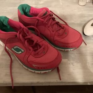 Skechers Fuchsia and Teal Athletic Shoes